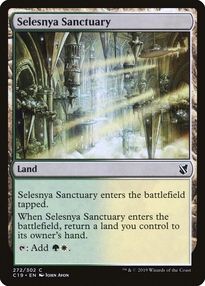 Selesnya Sanctuary [Commander 2019] | Chromatic Games