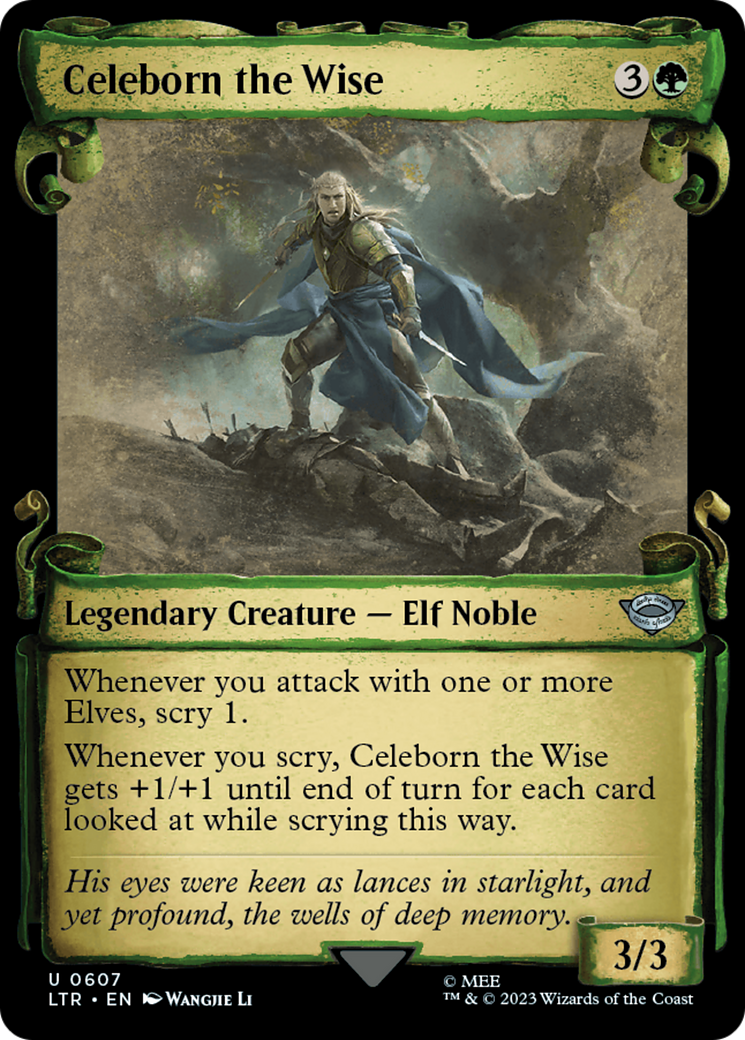 Celeborn the Wise [The Lord of the Rings: Tales of Middle-Earth Showcase Scrolls] | Chromatic Games