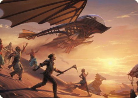 Take Flight Art Card [The Brothers' War Art Series] | Chromatic Games