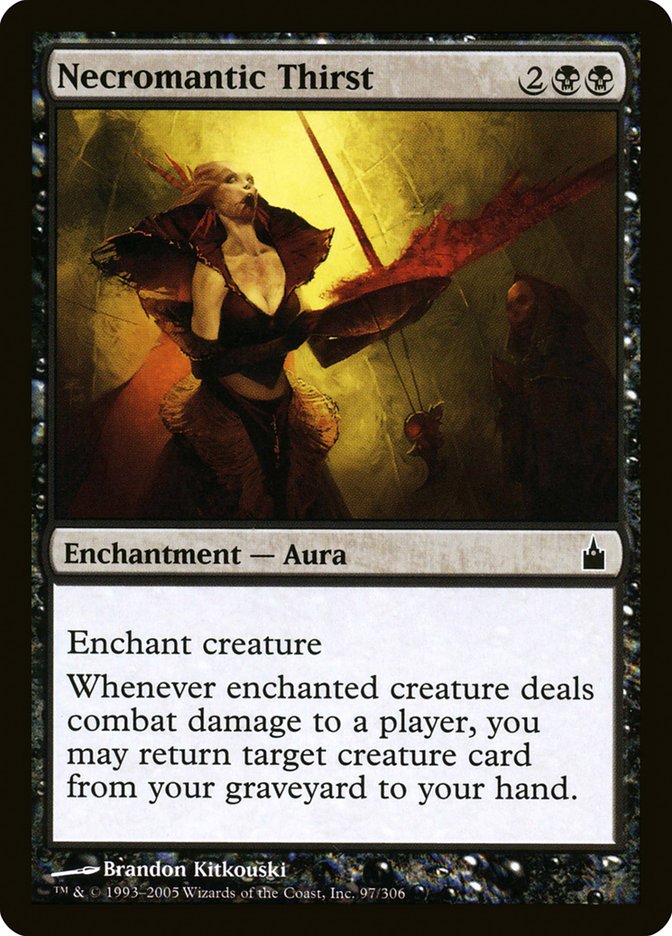 Necromantic Thirst [Ravnica: City of Guilds] | Chromatic Games