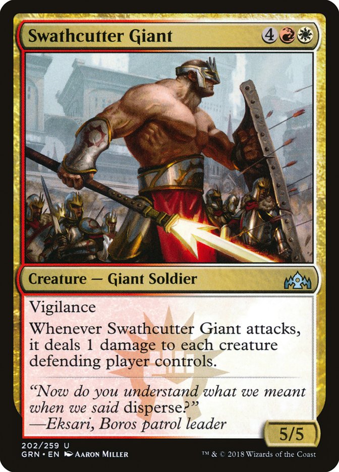 Swathcutter Giant [Guilds of Ravnica] | Chromatic Games