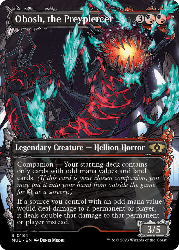 Obosh, the Preypiercer (Halo Foil) [Multiverse Legends] | Chromatic Games