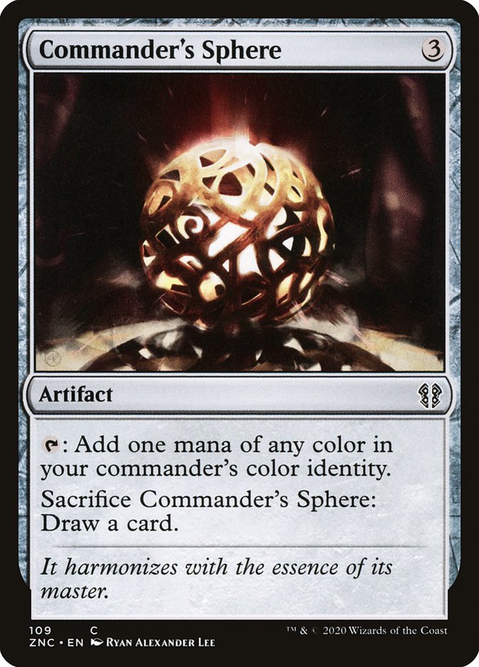 Commander's Sphere [Zendikar Rising Commander] | Chromatic Games