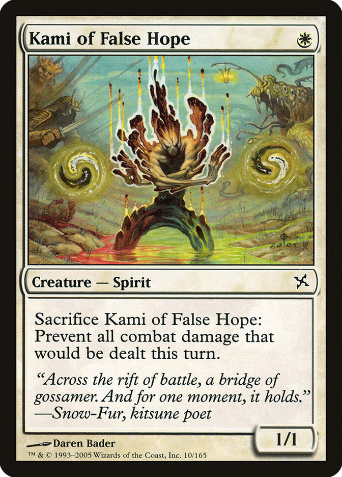 Kami of False Hope [Betrayers of Kamigawa] | Chromatic Games