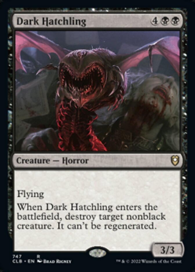 Dark Hatchling [Commander Legends: Battle for Baldur's Gate] | Chromatic Games