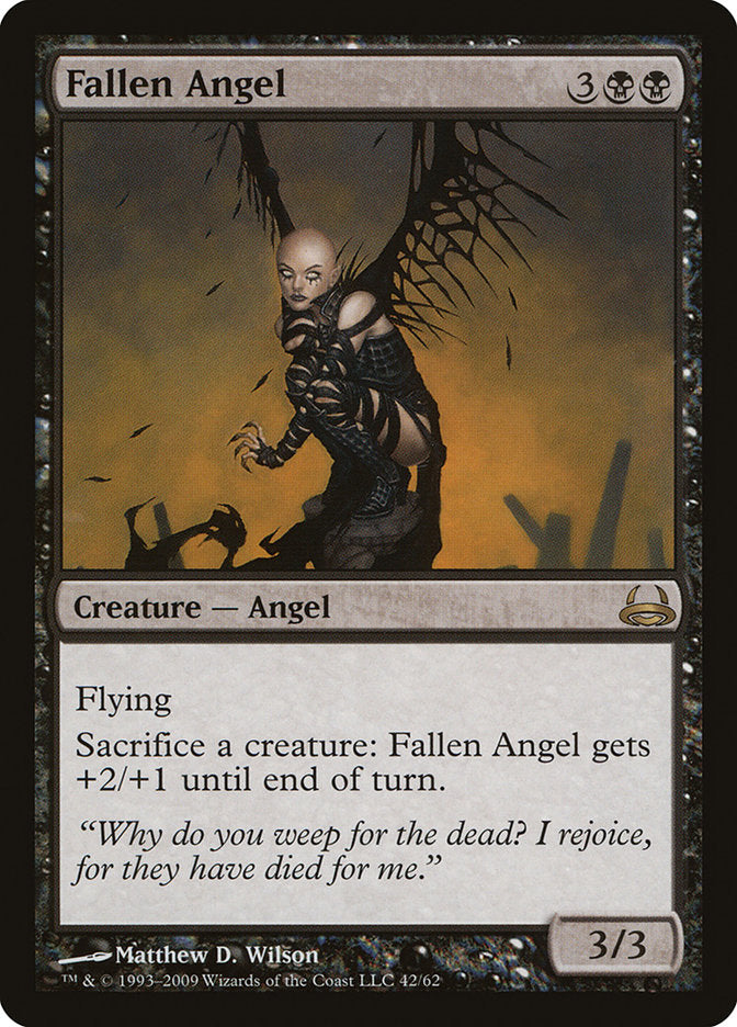 Fallen Angel [Duel Decks: Divine vs. Demonic] | Chromatic Games