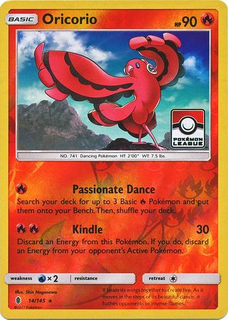 Oricorio (League Promo) [League & Championship Cards] | Chromatic Games