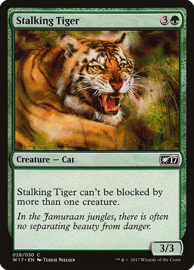 Stalking Tiger [Welcome Deck 2017] | Chromatic Games