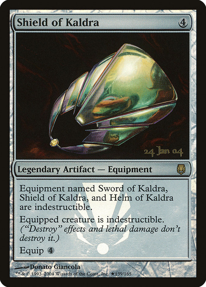 Shield of Kaldra [Darksteel Promos] | Chromatic Games