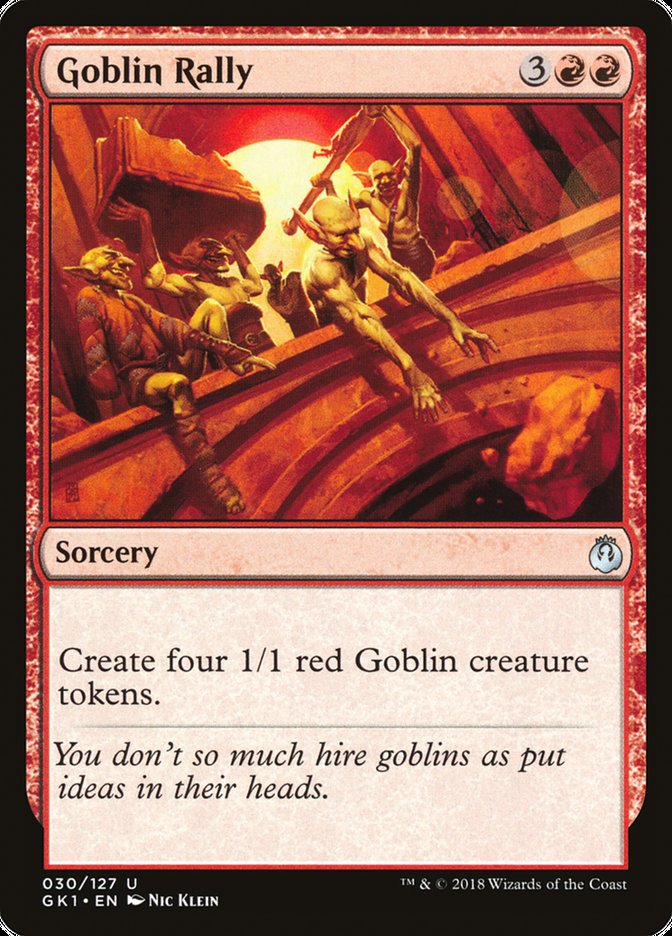 Goblin Rally [Guilds of Ravnica Guild Kit] | Chromatic Games