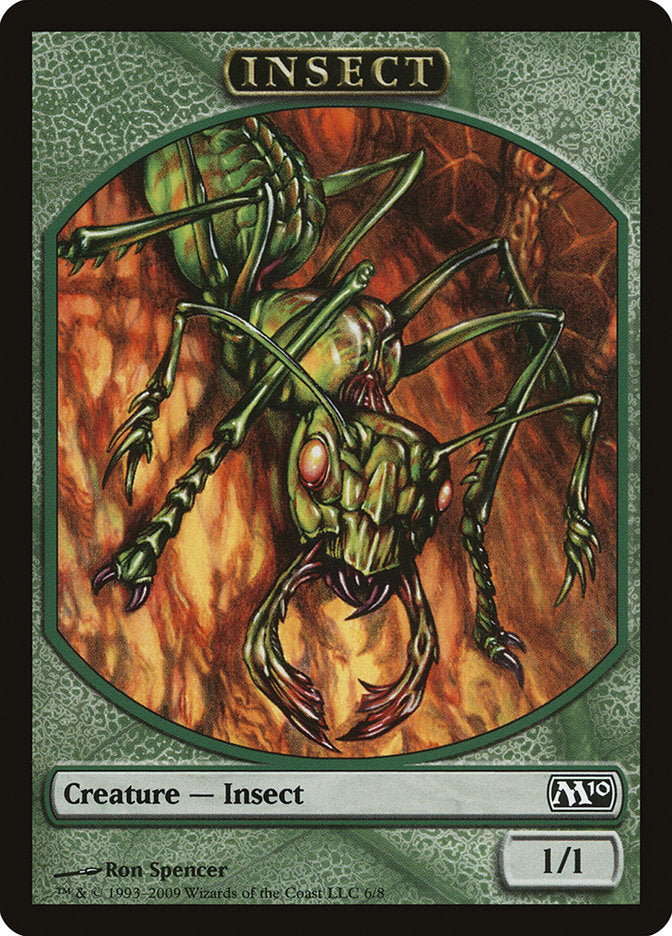 Insect Token [Magic 2010 Tokens] | Chromatic Games