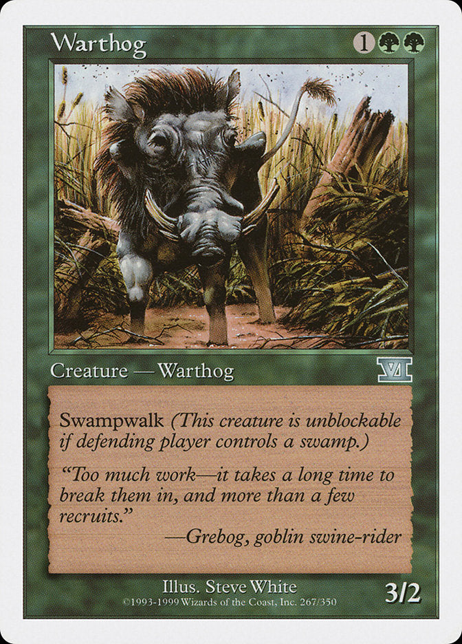 Warthog [Classic Sixth Edition] | Chromatic Games