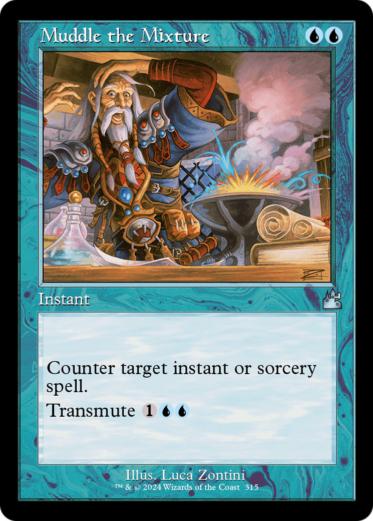 Muddle the Mixture (Retro Frame) [Ravnica Remastered] | Chromatic Games