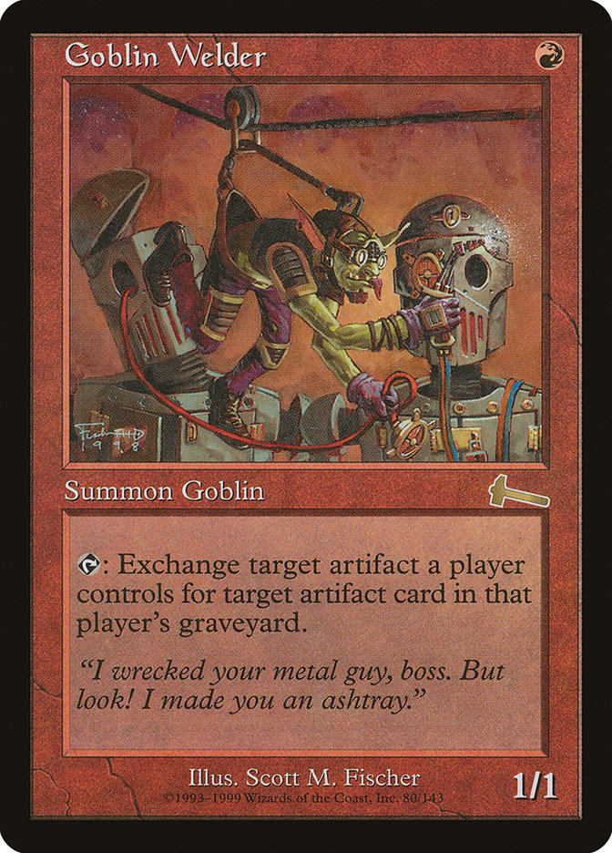 Goblin Welder [Urza's Legacy] | Chromatic Games