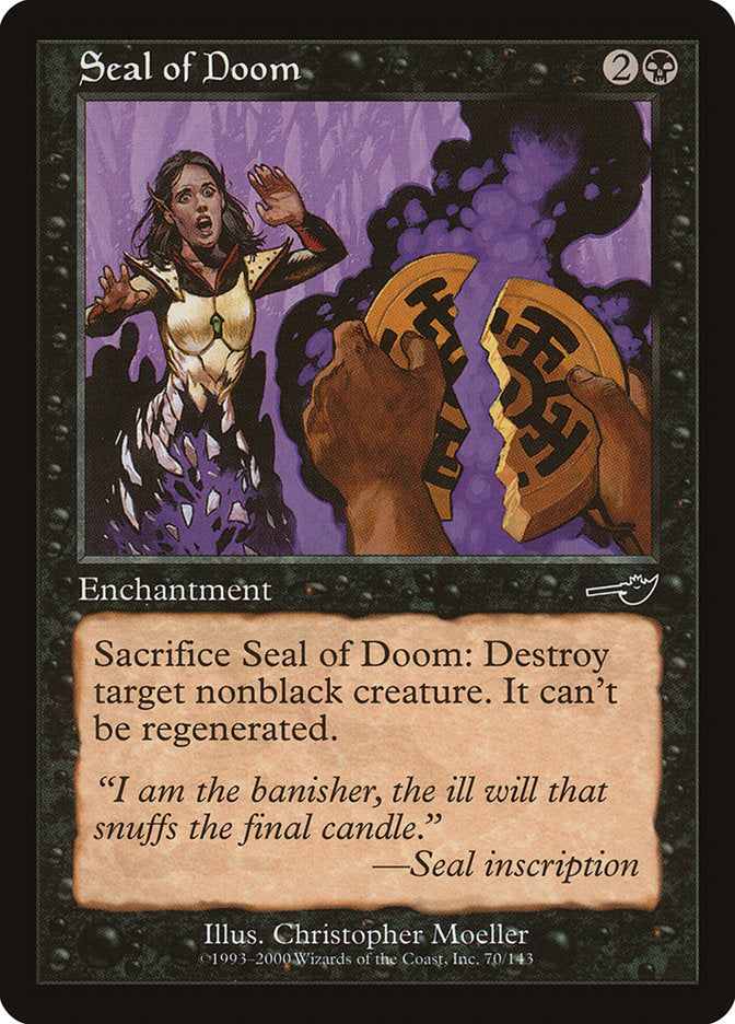 Seal of Doom [Nemesis] | Chromatic Games