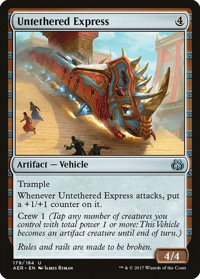 Untethered Express [Aether Revolt] | Chromatic Games