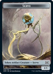 Servo // Soldier Double-Sided Token [Double Masters Tokens] | Chromatic Games