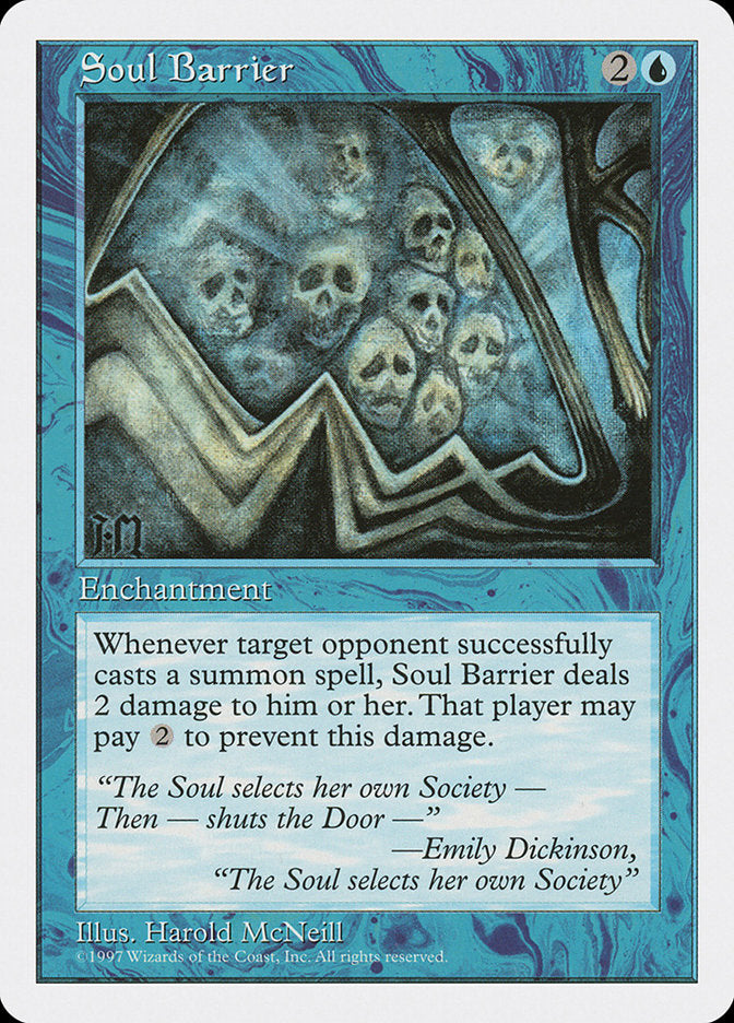 Soul Barrier [Fifth Edition] | Chromatic Games