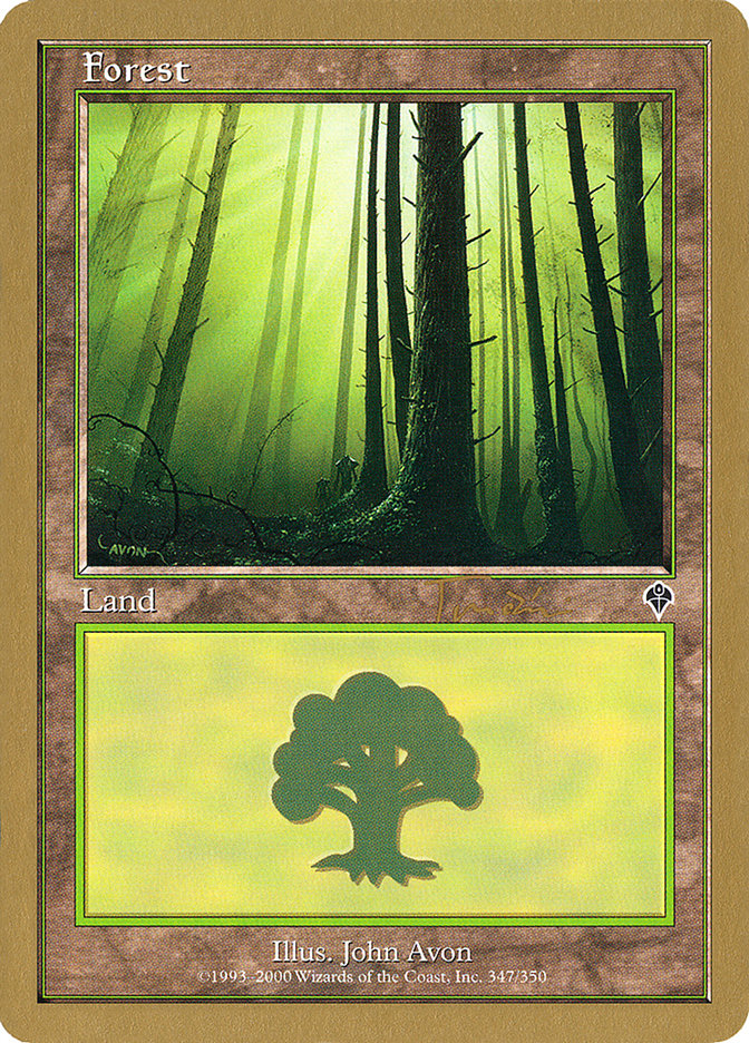 Forest (jt347) (Jan Tomcani) [World Championship Decks 2001] | Chromatic Games