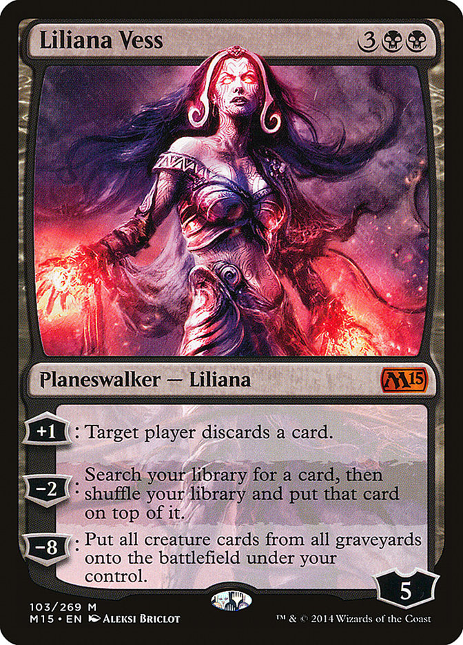 Liliana Vess [Magic 2015] | Chromatic Games