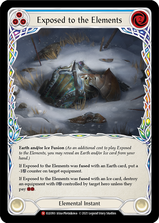 Exposed to the Elements [ELE093] (Tales of Aria)  1st Edition Normal | Chromatic Games