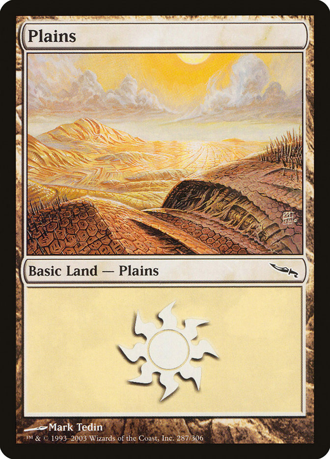 Plains (287) [Mirrodin] | Chromatic Games