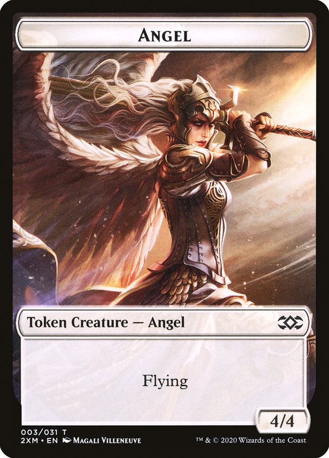 Angel Token [Double Masters Tokens] | Chromatic Games