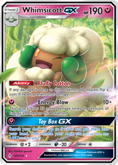 Whimsicott GX (140/214) [Sun & Moon: Unbroken Bonds] | Chromatic Games