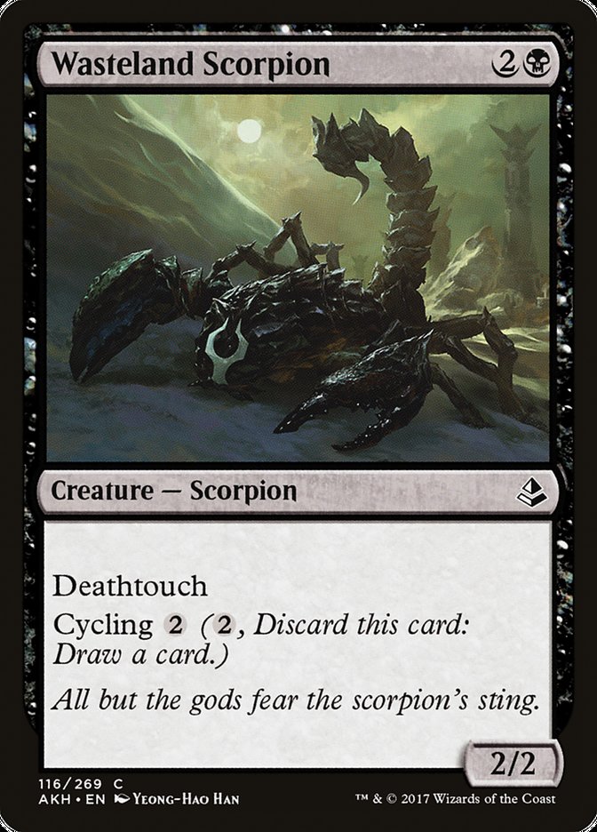 Wasteland Scorpion [Amonkhet] | Chromatic Games