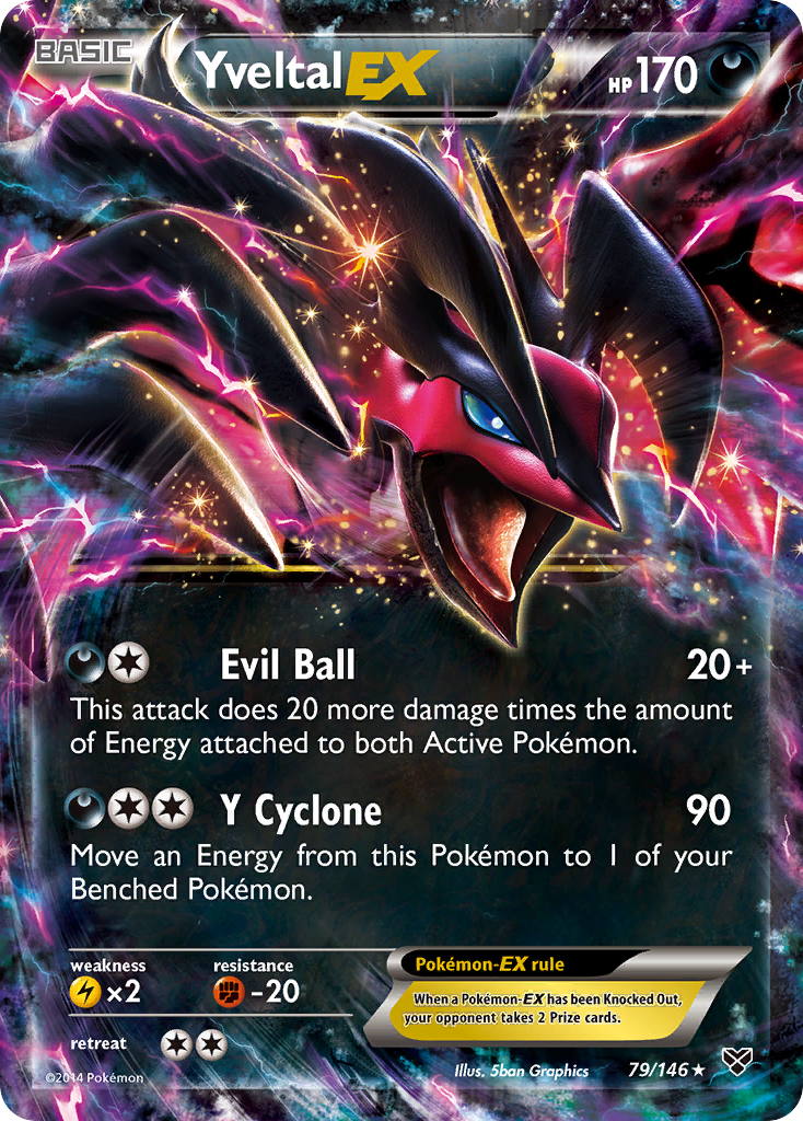 Yveltal EX [XY] | Chromatic Games