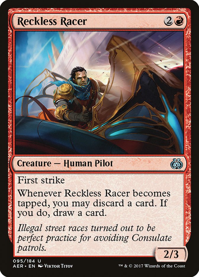 Reckless Racer [Aether Revolt] | Chromatic Games