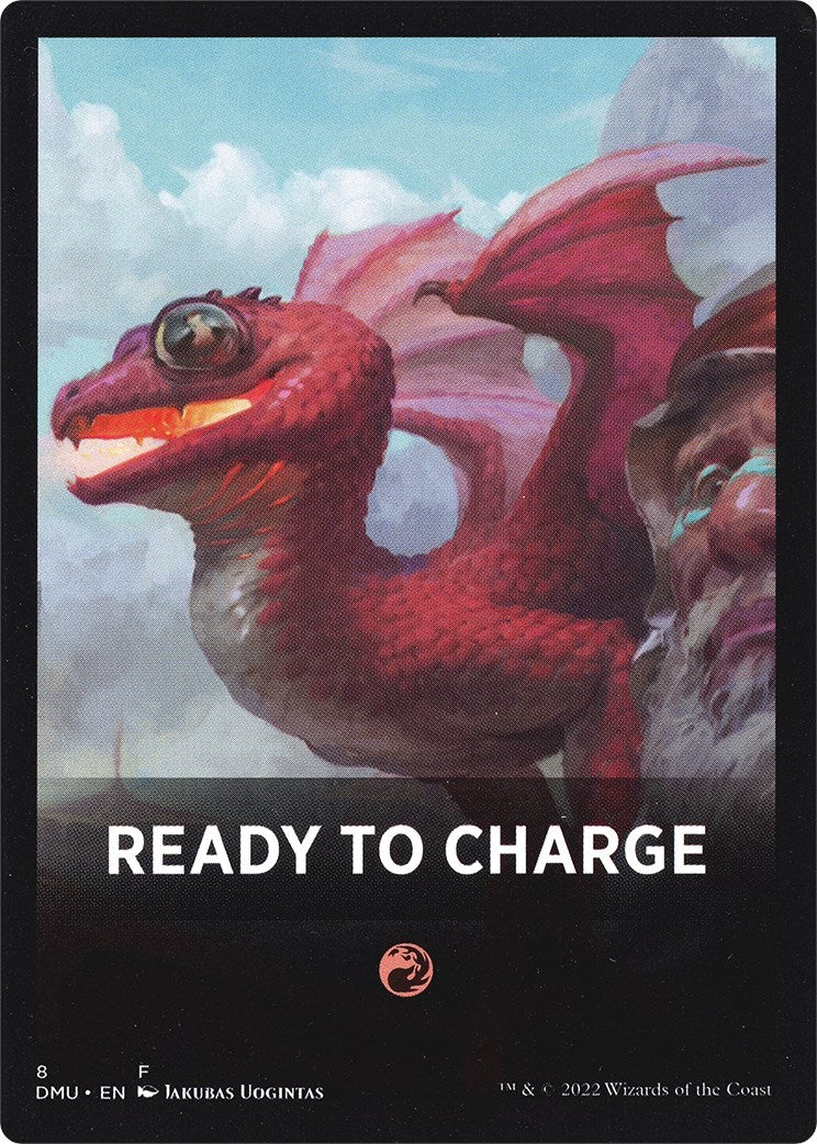 Ready to Charge Theme Card [Dominaria United Tokens] | Chromatic Games