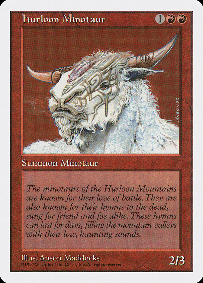 Hurloon Minotaur [Fifth Edition] | Chromatic Games