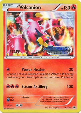 Volcanion (Staff) [XY Black Star Promos] | Chromatic Games