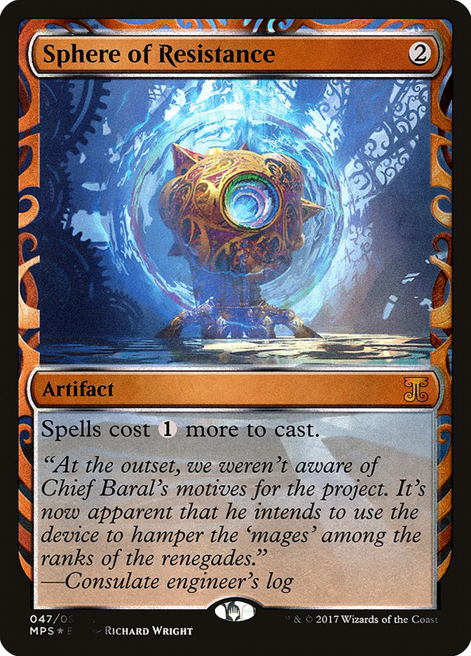 Sphere of Resistance [Kaladesh Inventions] | Chromatic Games