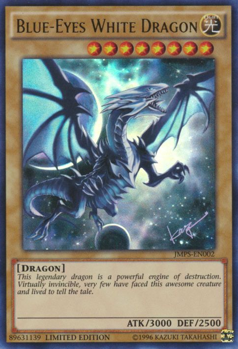 Blue-Eyes White Dragon (JMPS-EN002) [JMPS-EN002] Ultra Rare | Chromatic Games