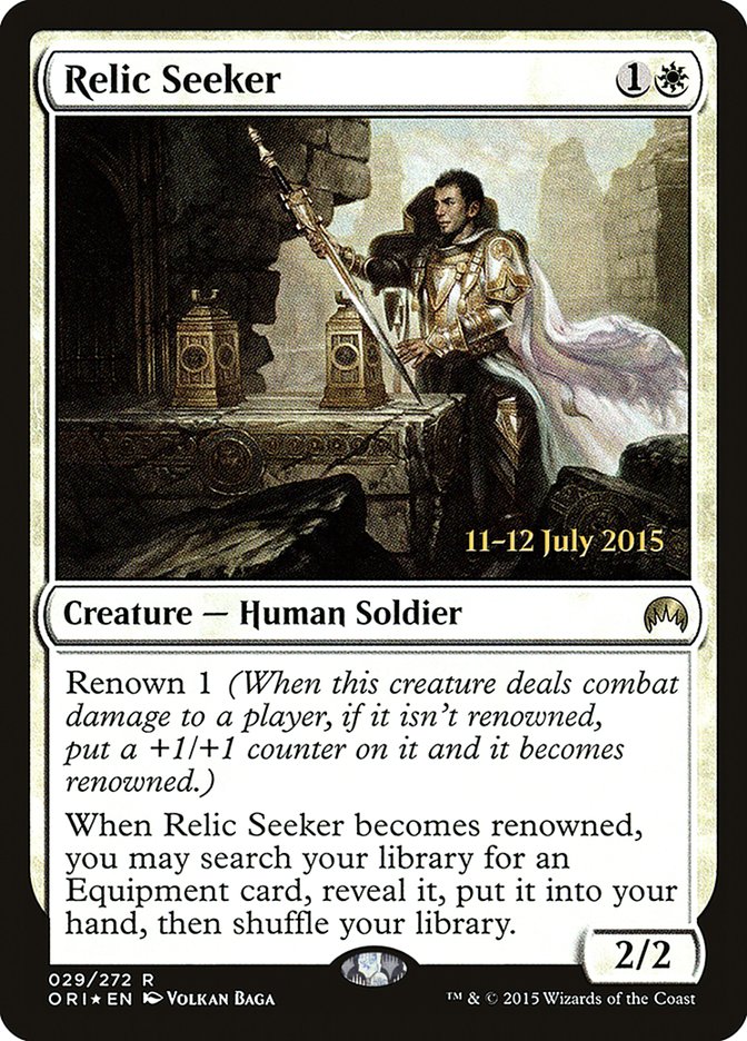 Relic Seeker [Magic Origins Prerelease Promos] | Chromatic Games