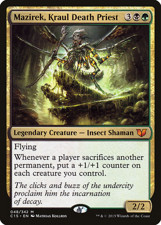 Mazirek, Kraul Death Priest [Commander 2015] | Chromatic Games