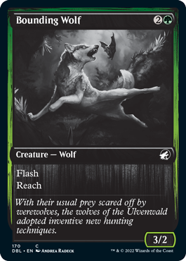 Bounding Wolf [Innistrad: Double Feature] | Chromatic Games