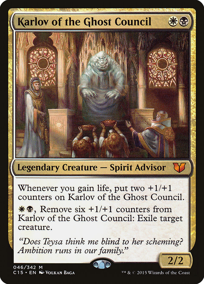 Karlov of the Ghost Council [Commander 2015] | Chromatic Games