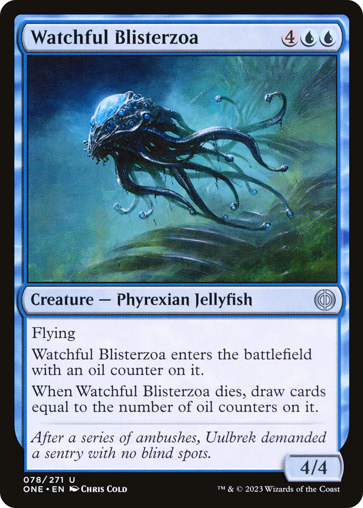 Watchful Blisterzoa [Phyrexia: All Will Be One] | Chromatic Games