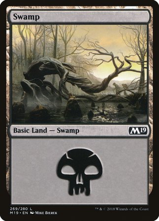 Swamp (269) [Core Set 2019] | Chromatic Games