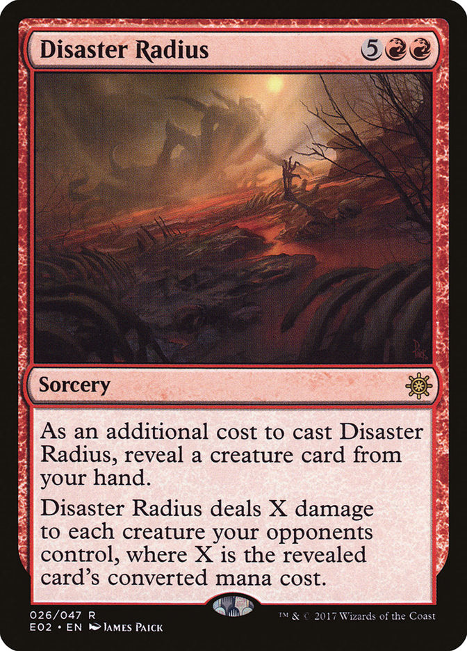 Disaster Radius [Explorers of Ixalan] | Chromatic Games