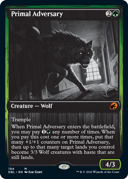 Primal Adversary [Innistrad: Double Feature] | Chromatic Games