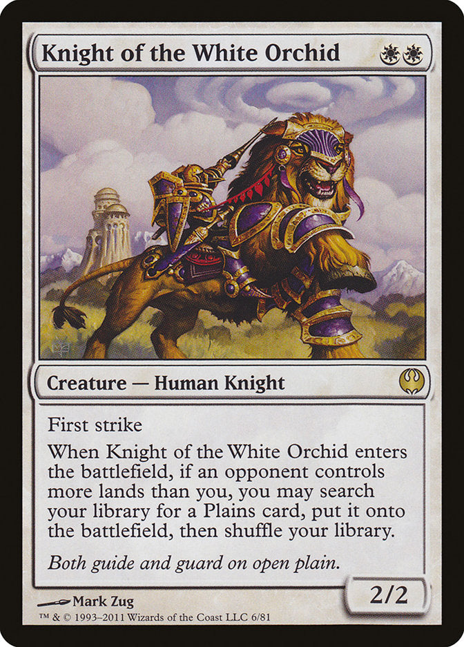 Knight of the White Orchid [Duel Decks: Knights vs. Dragons] | Chromatic Games