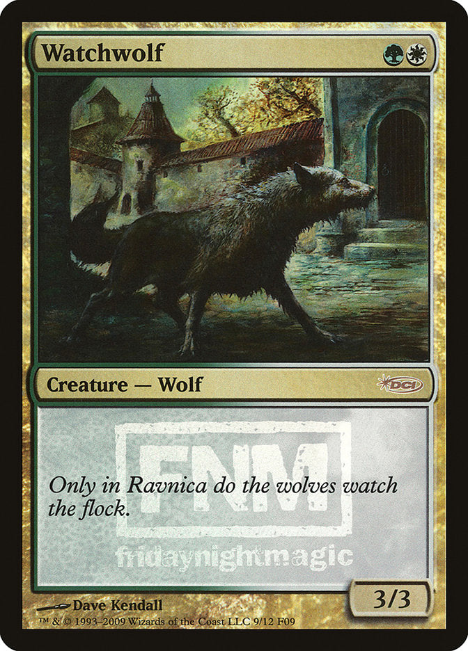 Watchwolf [Friday Night Magic 2009] | Chromatic Games