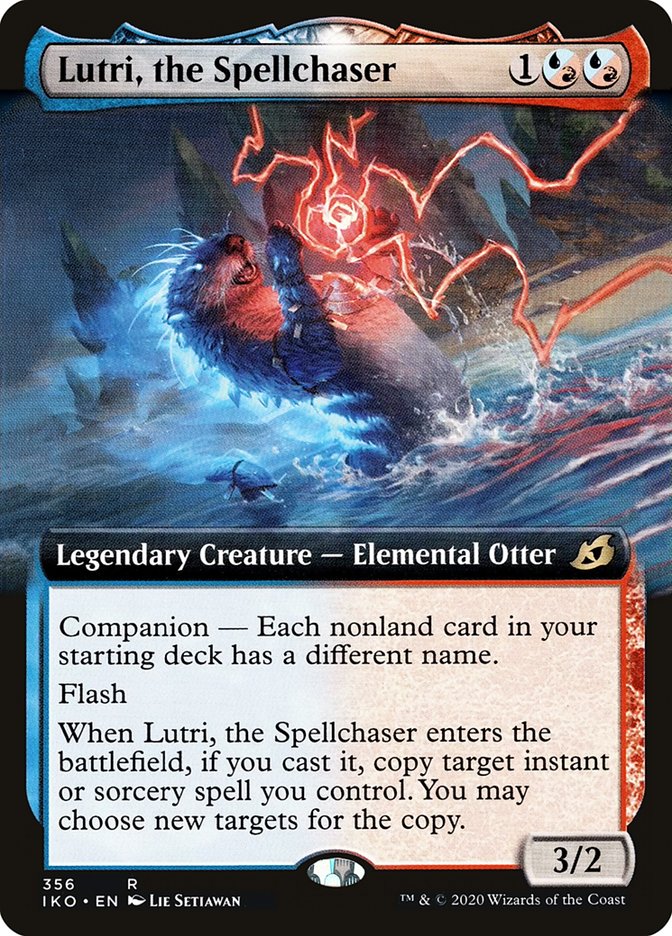 Lutri, the Spellchaser (Extended Art) [Ikoria: Lair of Behemoths] | Chromatic Games