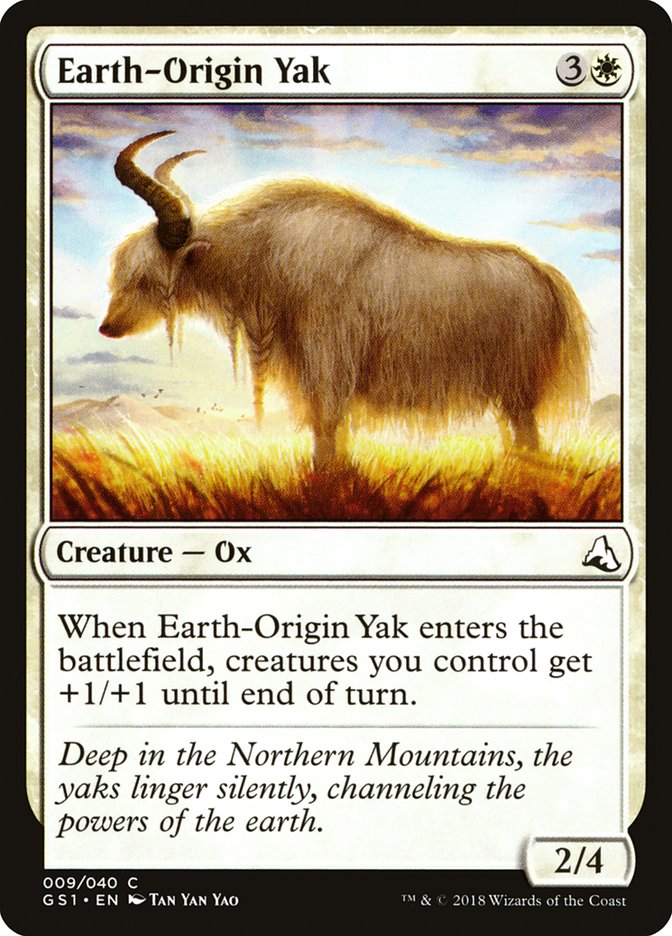 Earth-Origin Yak [Global Series Jiang Yanggu & Mu Yanling] | Chromatic Games