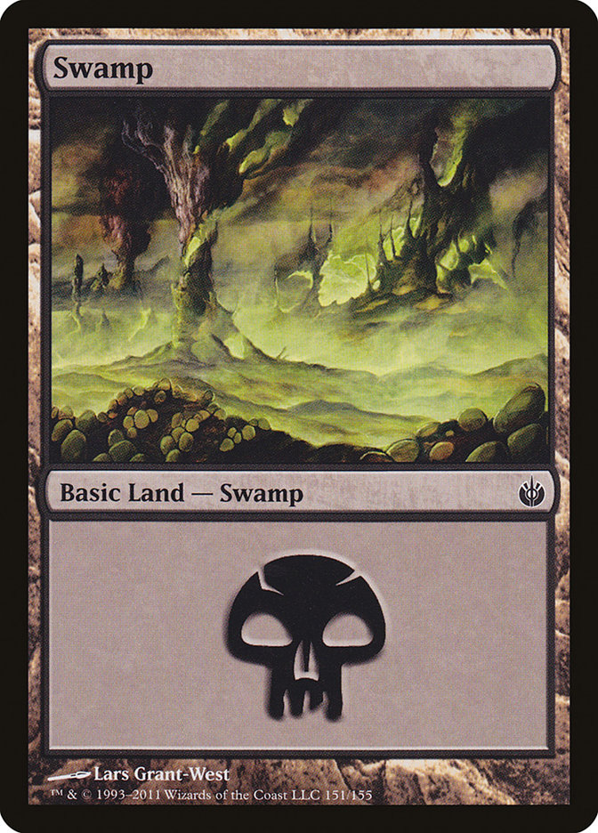 Swamp (151) [Mirrodin Besieged] | Chromatic Games