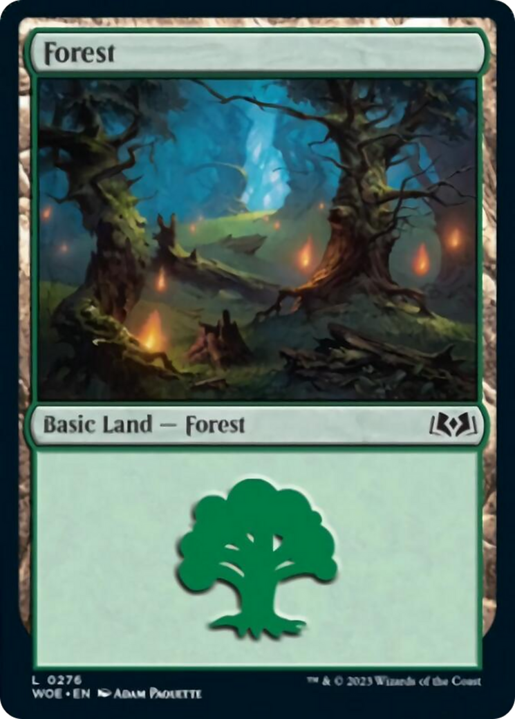 Forest (0276) [Wilds of Eldraine] | Chromatic Games